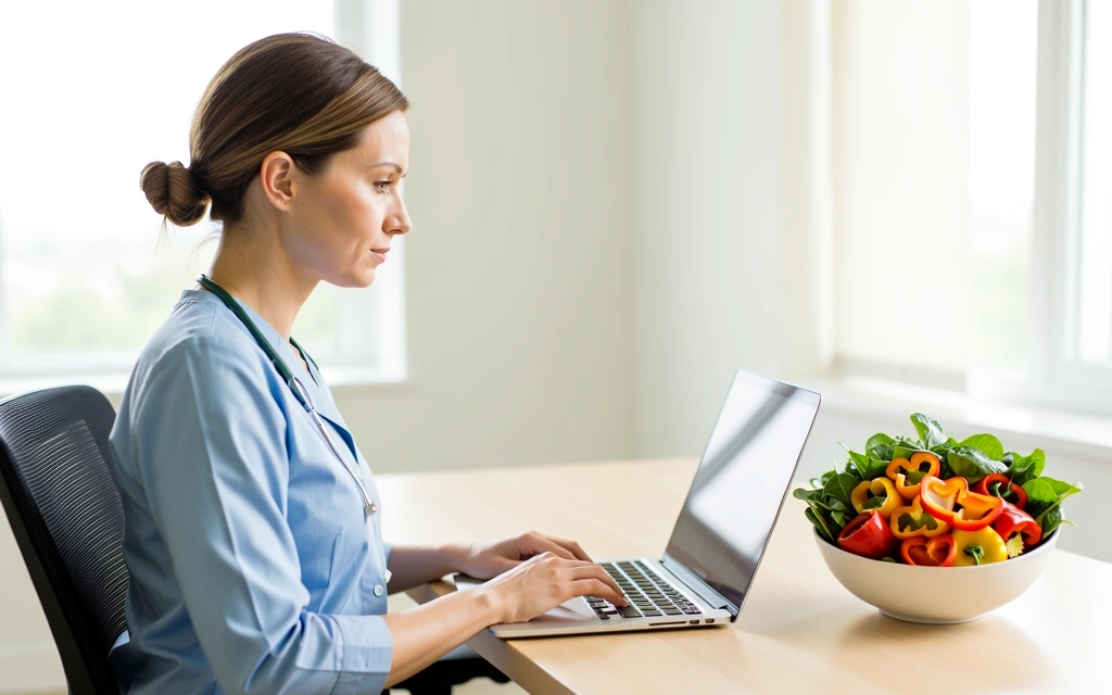 Online Beratungsgespräch bei Nutriwise